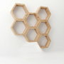 Hanah Home Raf361 Estantería Decorativa de Madera